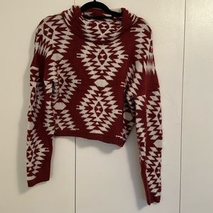 Aztec style sweater